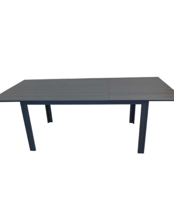 Venture Design Rektangulær Levels Havebord    Udtræk Grå  Sort Aluminium  229 310x100