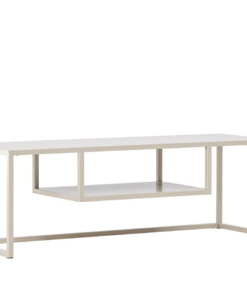 Venture Design Riverside Tv-bord       Hylde Beige Stål  120x40