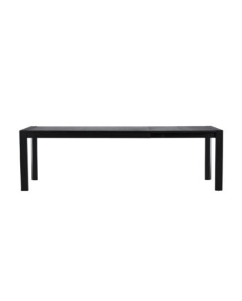 Venture Design Slider Spisebord     Udtræk Sort Egetræ  250x95x75