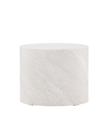 Venture Design York Sofabord  Rund Grå Betonlook Mdf  ø50