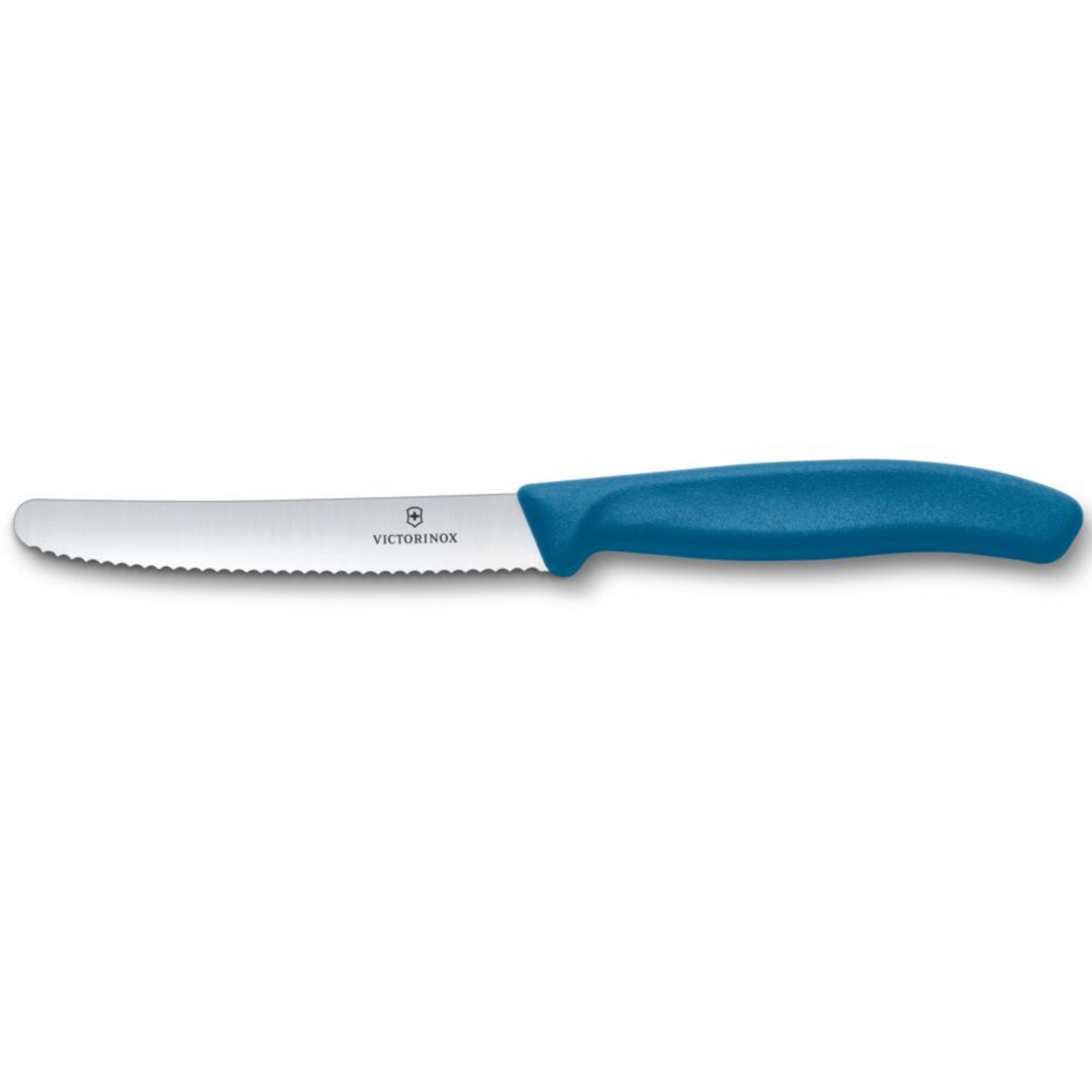 Victorinox Swish Classic Tomatkniv Savtakket 11 Cm  Blå