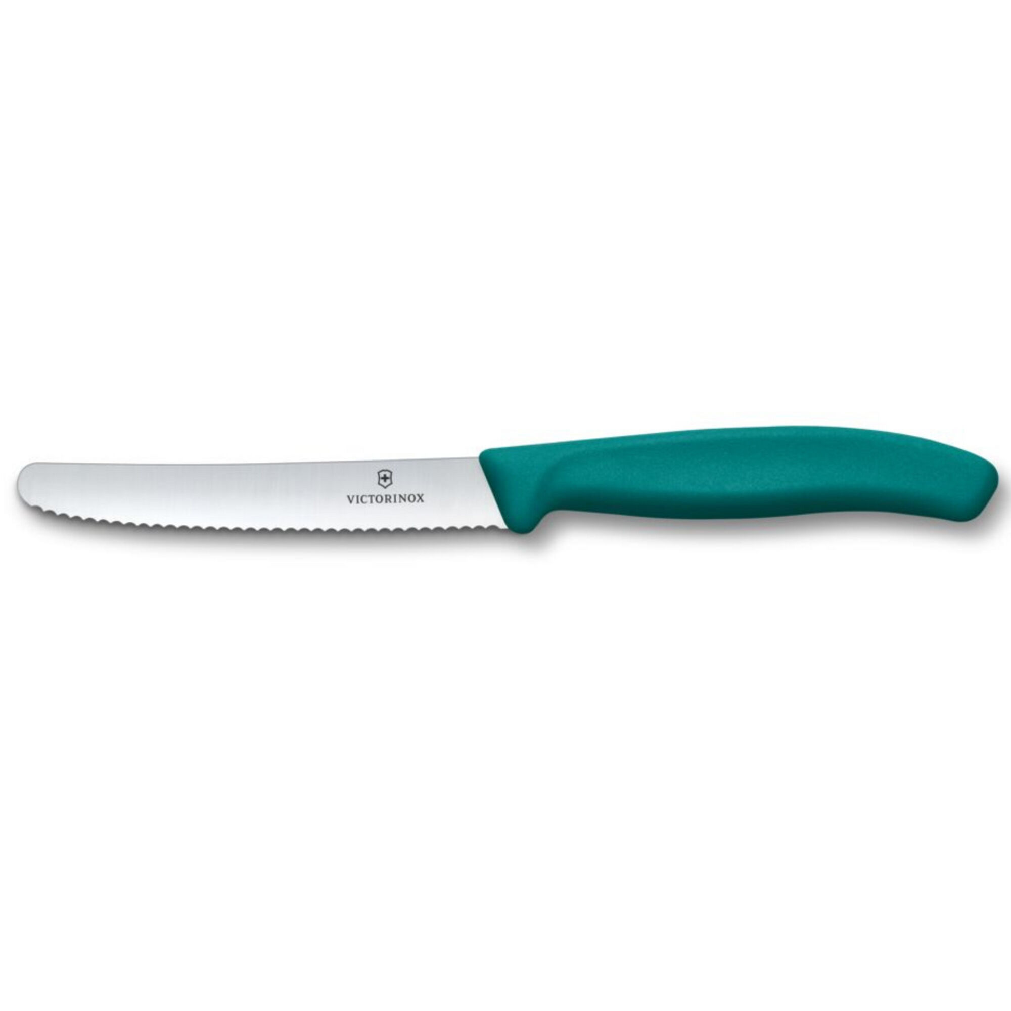 Victorinox Swish Classic Tomatkniv Savtakket 11 Cm  Grøn