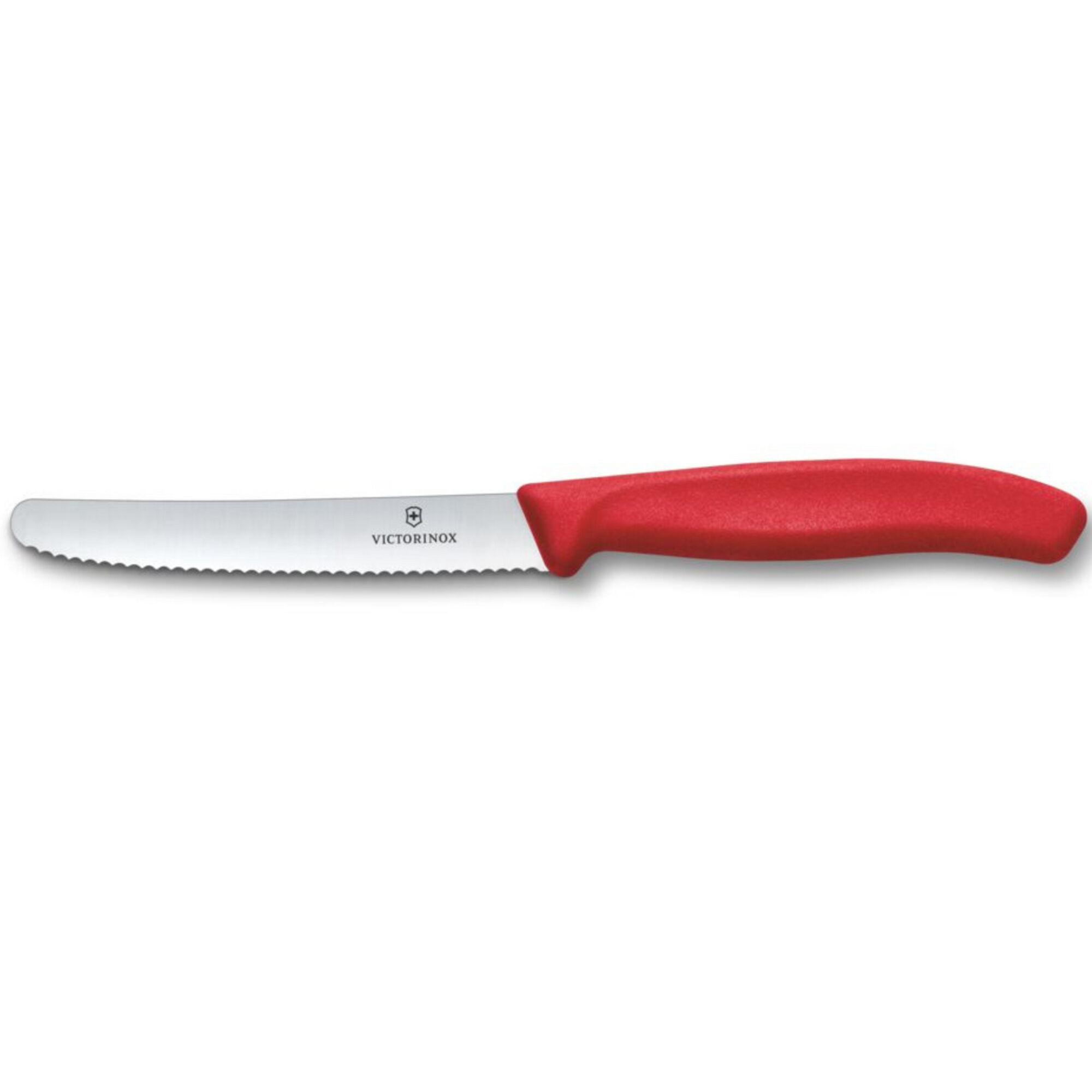 Victorinox Swish Classic Tomatkniv Savtakket 11 Cm  Rød