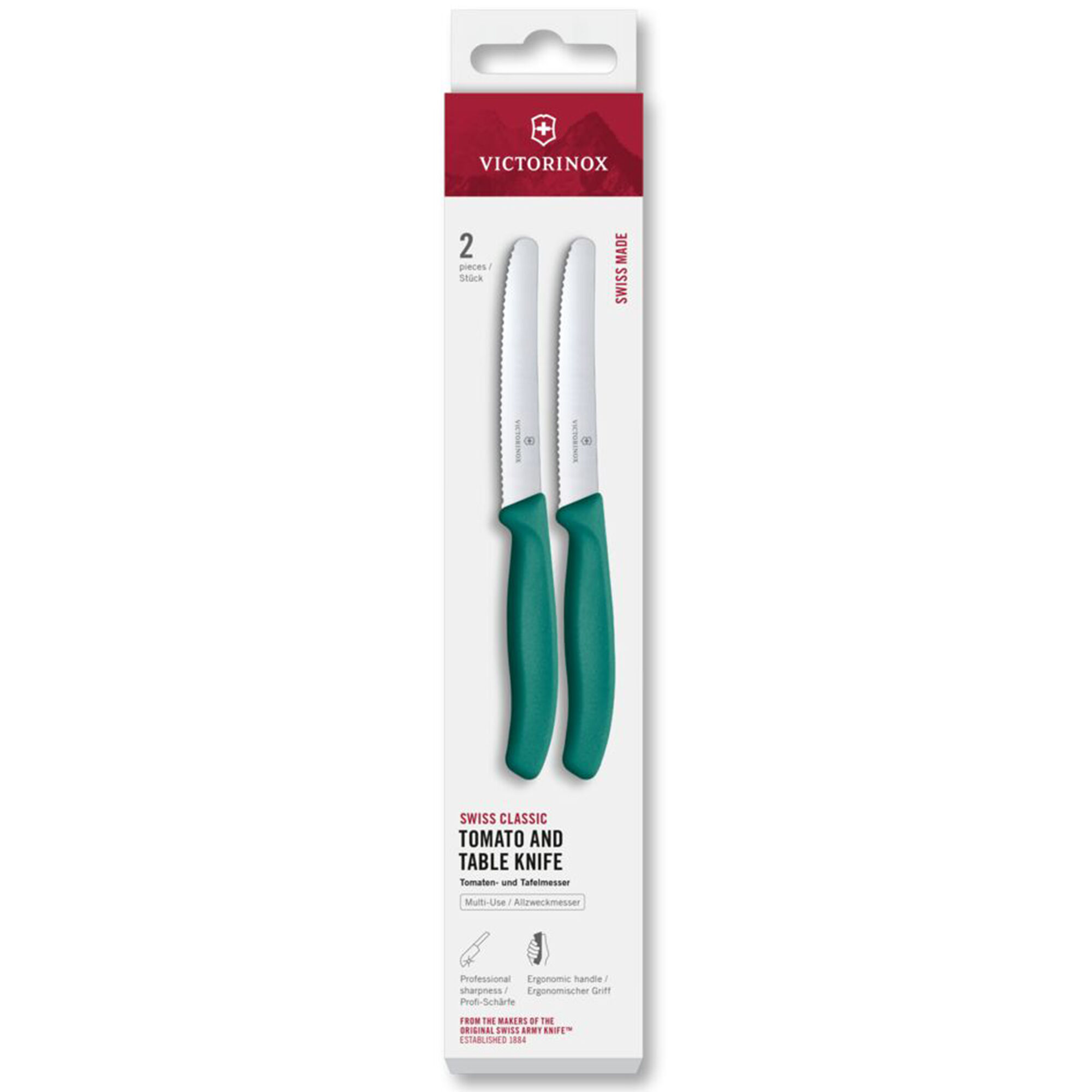 Victorinox Swiss Classic Tomatkniv 11 Cm  -pak  Grøn