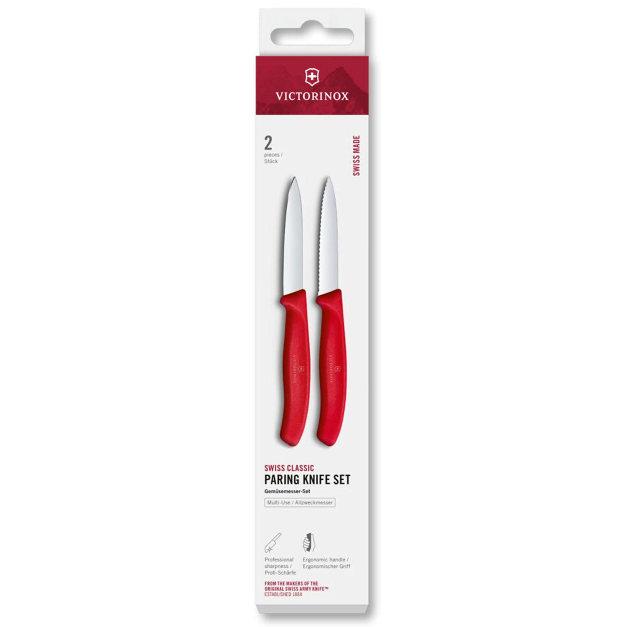 Victorinox Swiss Classic Urtekniv   Cm  -pak  Rød
