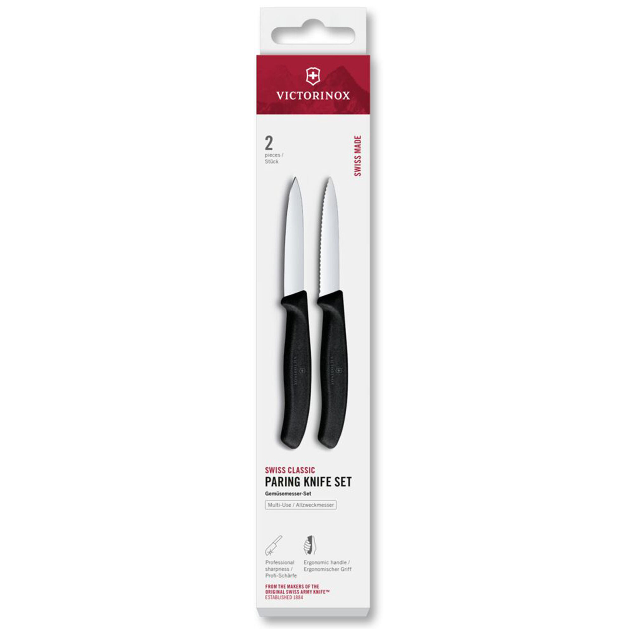 Victorinox Swiss Classic Urtekniv   Cm  -pak  Sort