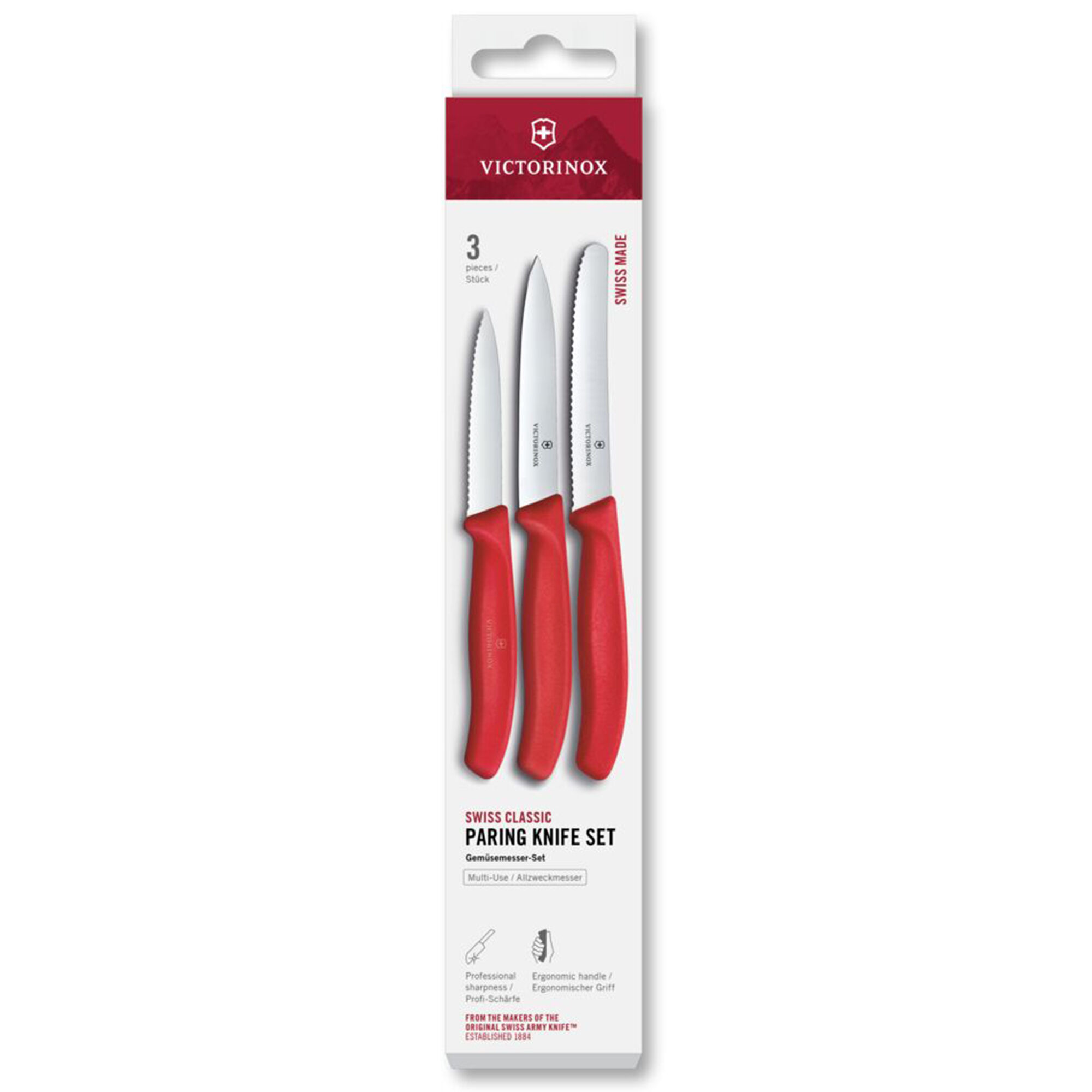 Victorinox Swiss Classic Urteknive  -pak  Rød