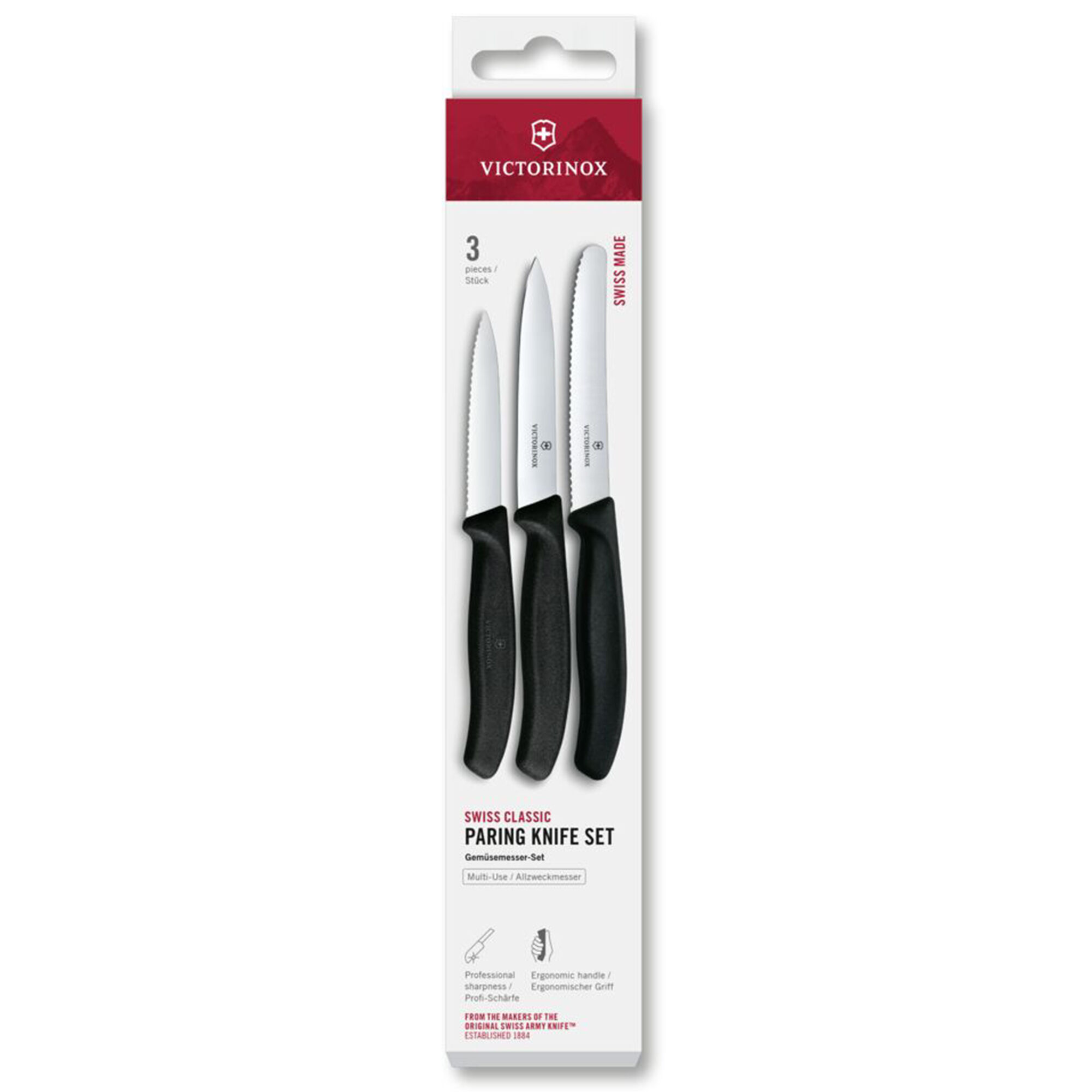 Victorinox Swiss Classic Urteknive  -pak  Sort