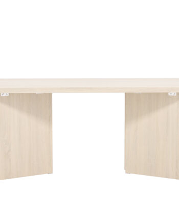 Vind Collection Bassholmen Spisebord  Rektangulær Hvidvasket Mdf  90x180