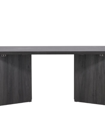 Vind Collection Bassholmen Spisebord  Rektangulær Sort Mdf  90x180