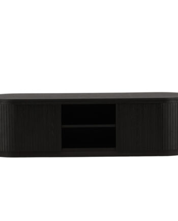 Vind Collection Fjällbacka Tv-bord       Låger Og Hylder Sort Egefinér Mdf  160x48