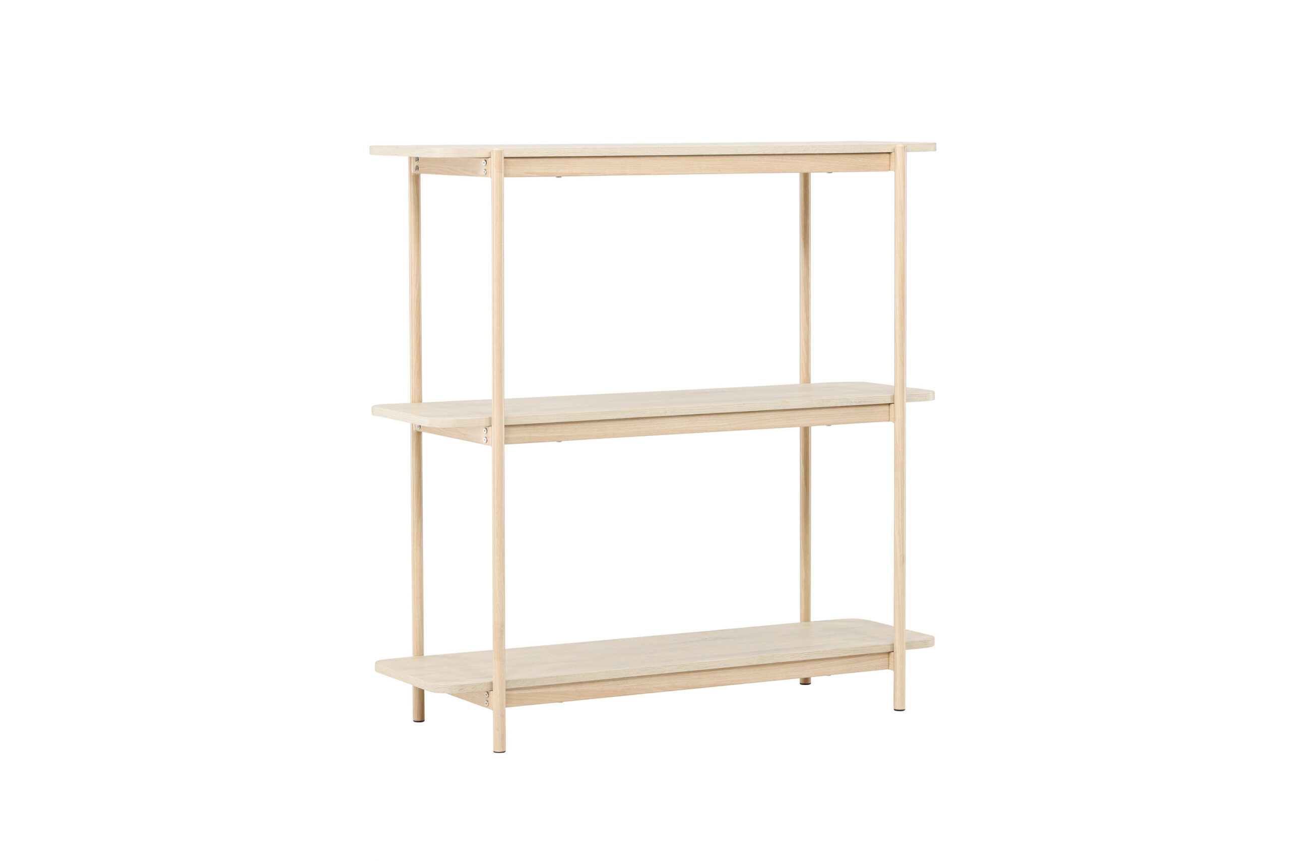 Vind Collection Heim Konsolbord Hylder Hvidvasket Mdf Og Stål 120x40