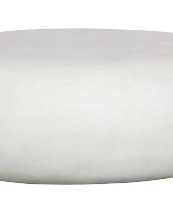 Vtwonen Pebble Sofabord Til Inde Og Ude  Oval Hvid Fiberler  65x49
