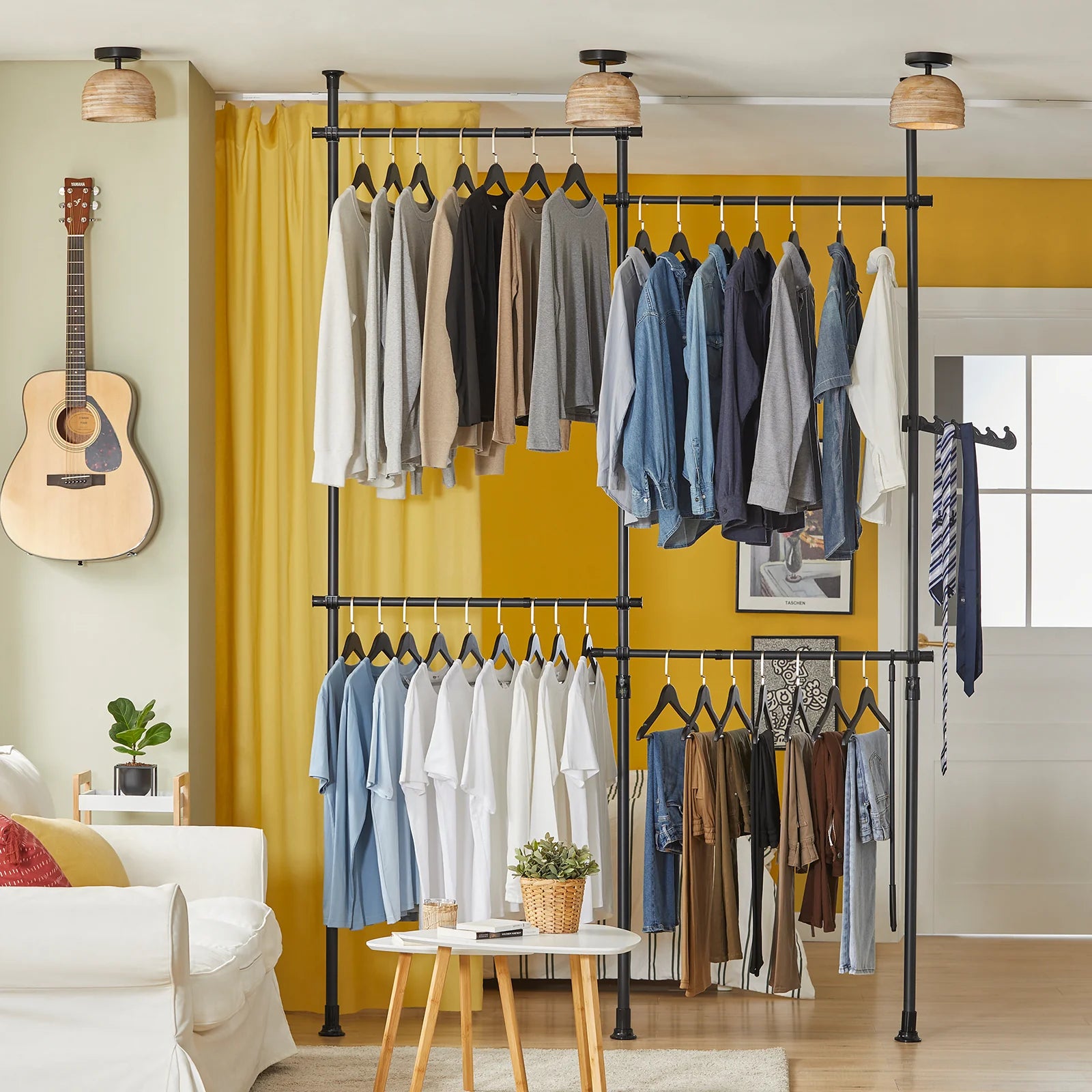Walk In Closet  Teleskopisk Tøjstativ    138-235      200-270 Cm