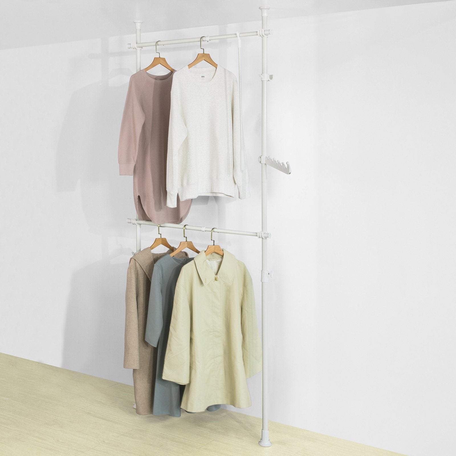 Walk-in Closet Modulær Garderobe  Hvid