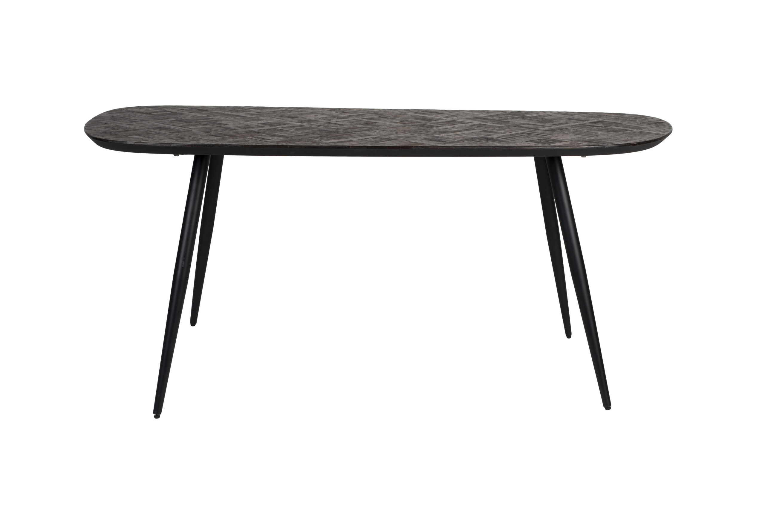 White Label Living Webster Spisebord Rektangulært Brun Genbrugsteak Og Jern 180x90