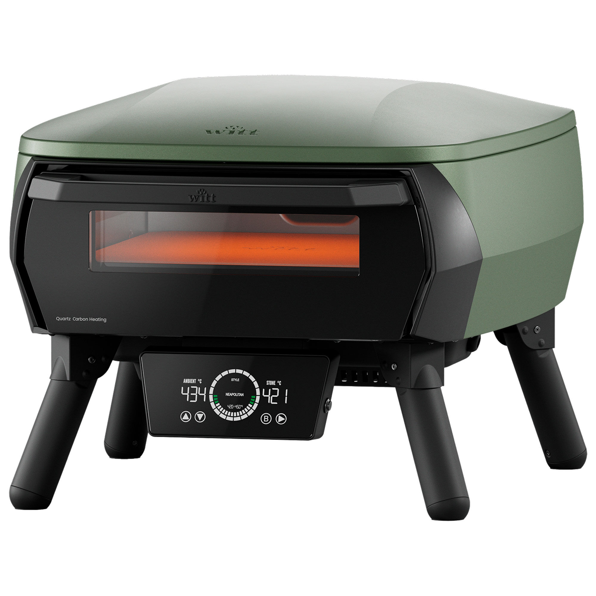 Witt Elektrisk Pizzaovn Egnite Control 13 34 Grøn