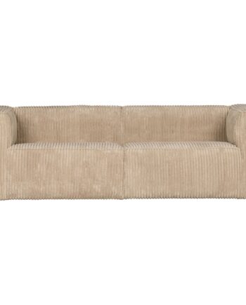 Woood Bean     Pers  Sofa Travertin Fløjl Stof