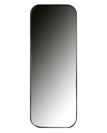 Woood Exclusive Doutzen Vægspejl  Rektangulær Spejlglas Og Sort Metal  110x40