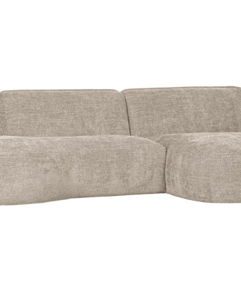 Woood Exclusive Polly Sofa     Højre Chaiselong Sand Polyester