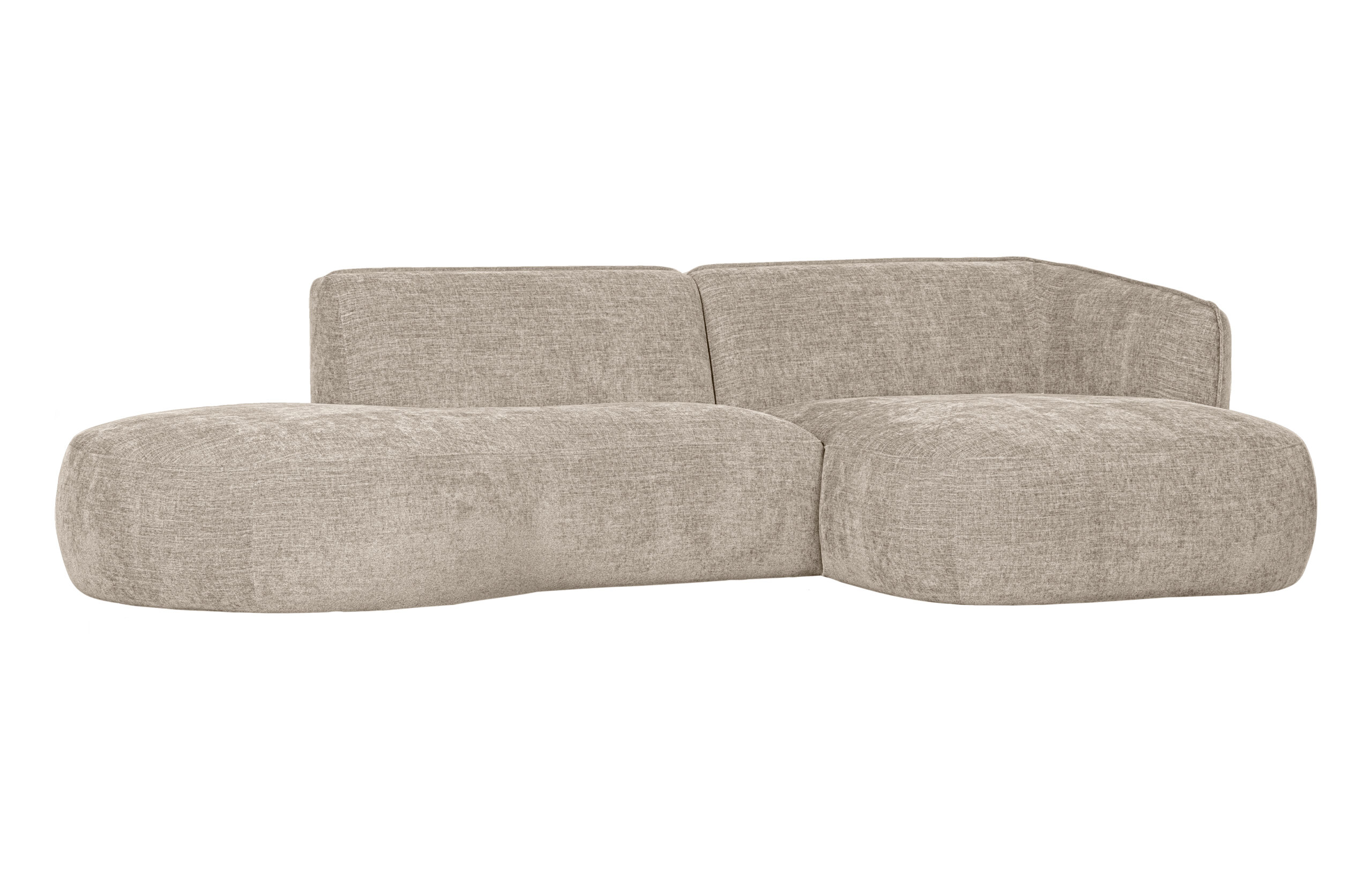 Woood Exclusive Polly Sofa Højre Chaiselong Sand Polyester