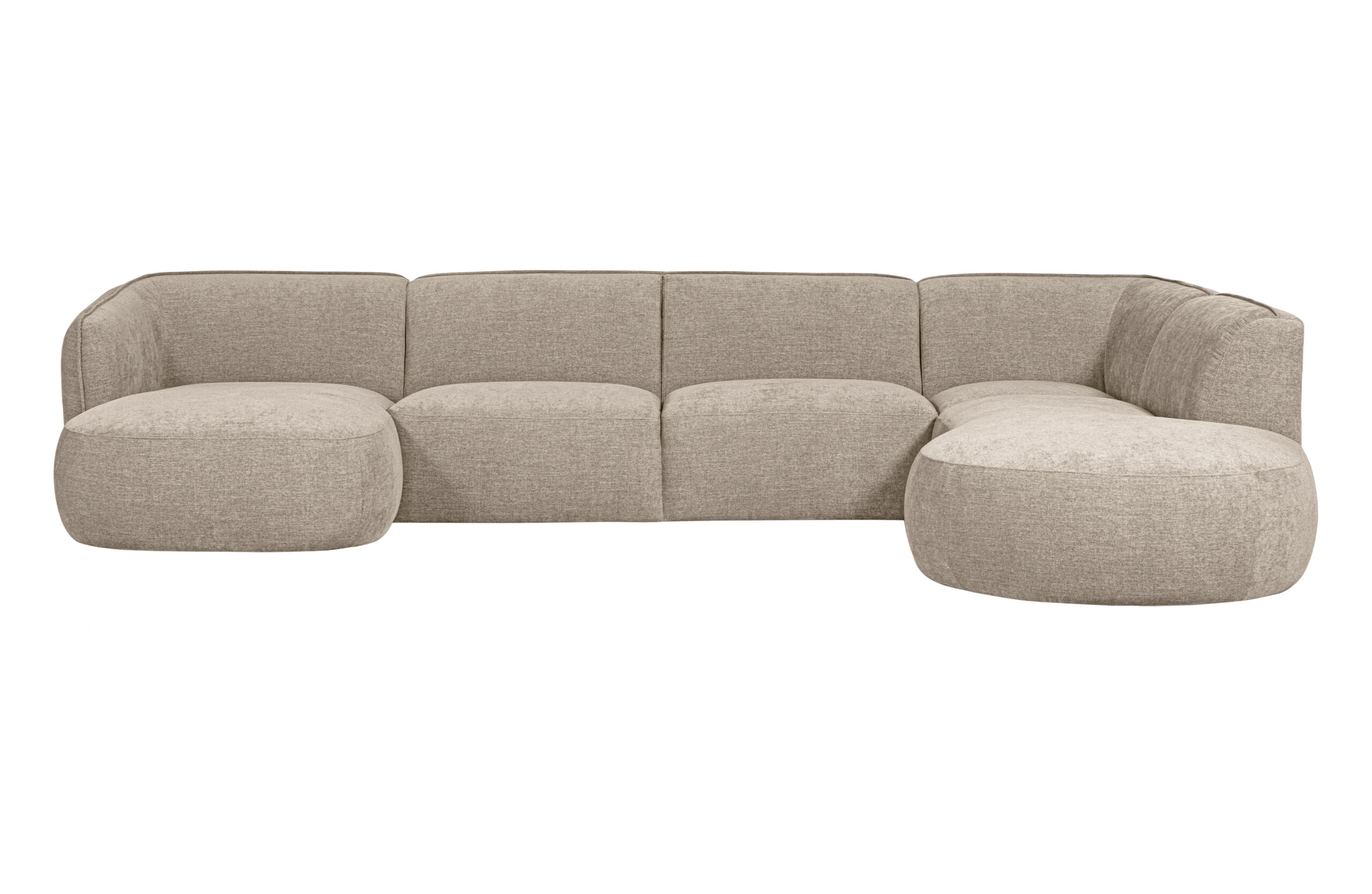 Woood Exclusive Polly Sofa -form Højre Sand Polyester