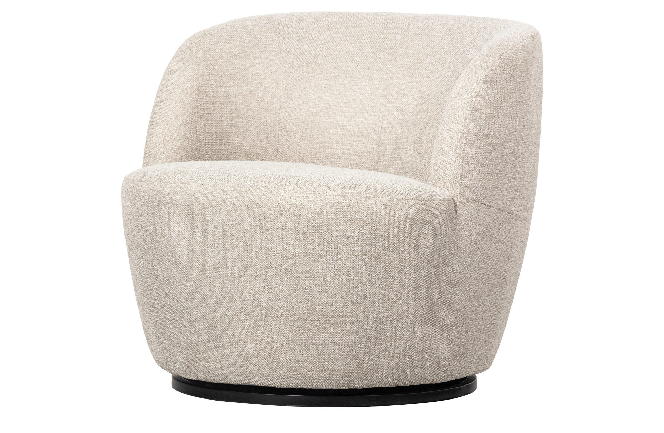 Woood Exclusive Serra Drejestol Offwhite Polyester