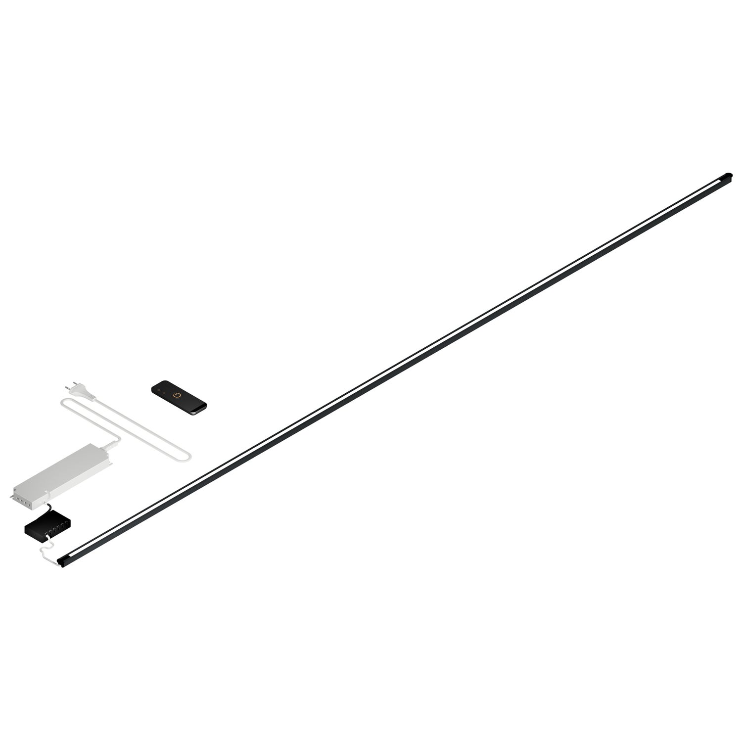 Woood Led-strip Hvid Sort Plastik :170xm