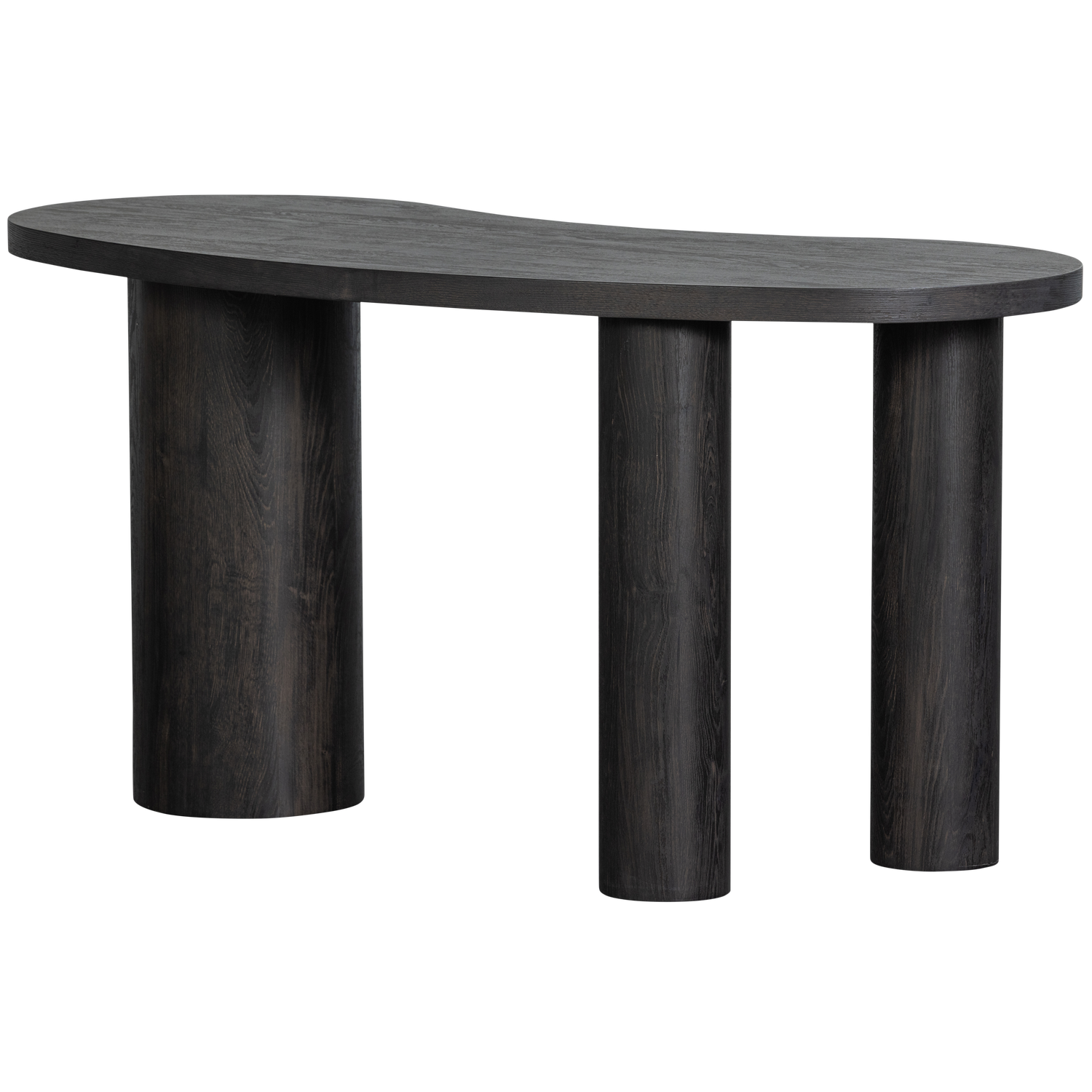 Woood Maan Sidebord Organisk Mørkebrun 3d-papir Mdf 150x70