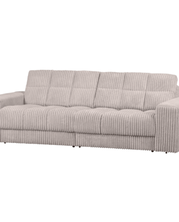 Woood Second Date   Pers  Sofa Natur Fløjl Stof