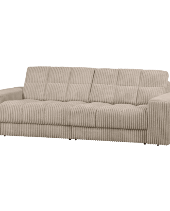 Woood Second Date   Pers  Sofa Travertin Fløjl Stof