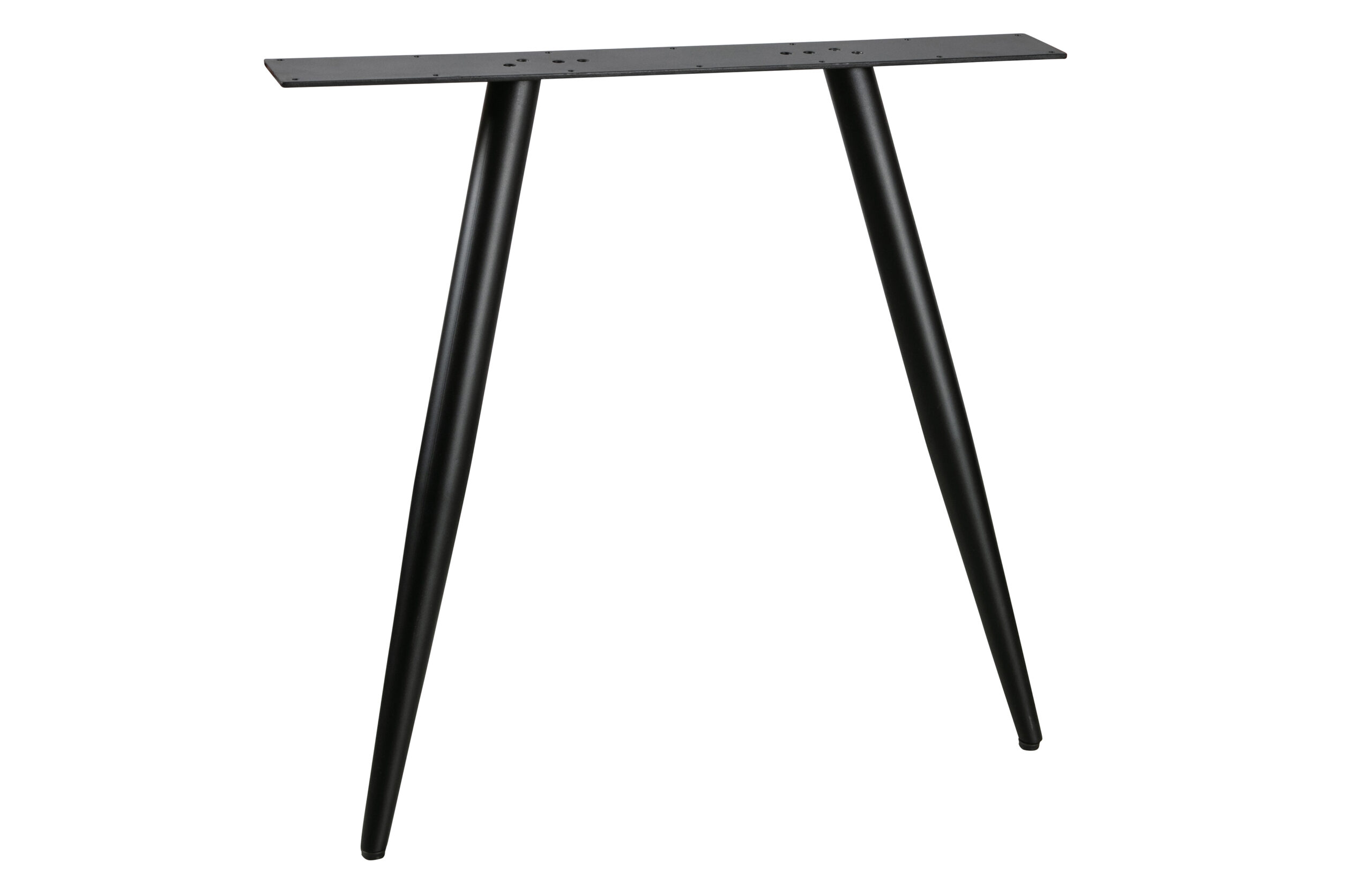 Woood Tablo -positions Konisk Bordben Til Spisebord Matsort Metal
