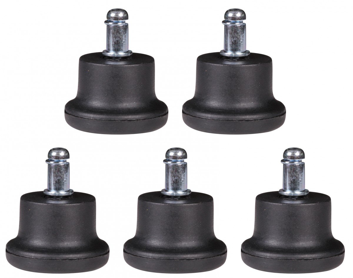 Fødder Til Kontorstol 11 Mm  Sort
