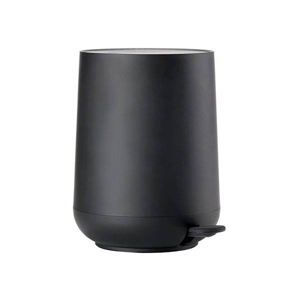 Zone Denmark Nova Pedalspand Dia  23   29 Cm   Liter Black  : Erling Christensen Møbler