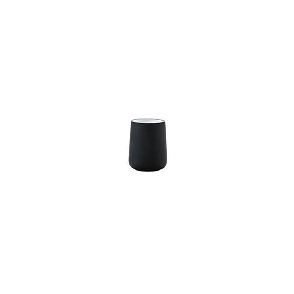 Zone Denmark Nova Tandbørstekrus Dia      10 Cm Black  : Erling Christensen Møbler