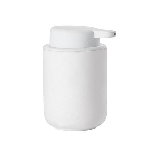 Zone Denmark Ume Sæbedispenser Dia        12   Cm   25 Liter White  : Erling Christensen Møbler