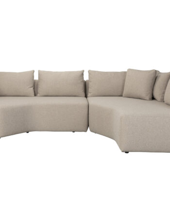 Zuiver Prosper Modulsofa  Højre Cappuccino Polyester