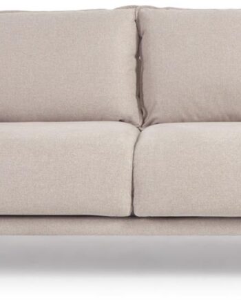 -personers Sofa Kave Home Carlota   Beige Stof L210   D95   H84 Cm
