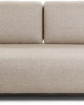 -personers Sofa Kave Home Compo Beige Nordisk Design H82x232x98 Cm