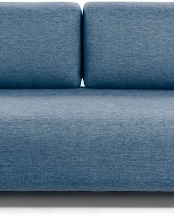 -personers Sofa Kave Home Compo Blå   Nordisk Design  Pletafvisende  Miljøvenlig