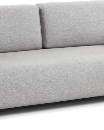 -personers Sofa Kave Home Compo Polstret Grå Stof Nordisk Design B232xd98xh82 Cm
