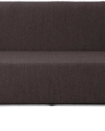 -personers Sofa Kristina Dam Modernist Bouclé Brun H70xb77xl164 Cm