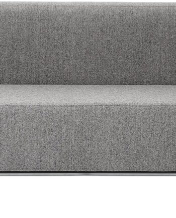 -personers Sofa Kristina Dam Modernist Lys Grå Uld 220   77   70 Cm