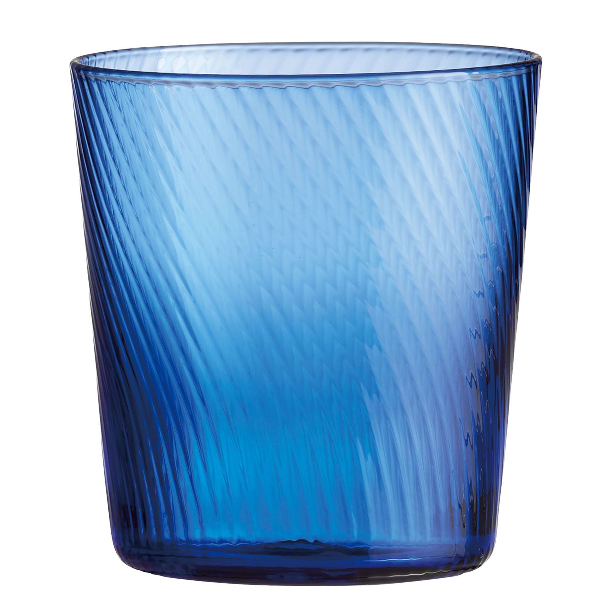 Aida Raw Unique Swirl Vandglas 30 Cl  Mørkblå