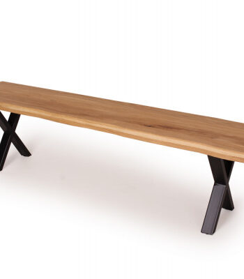 Akita Bænk  Eg  Natur Olie  40x180 Cm