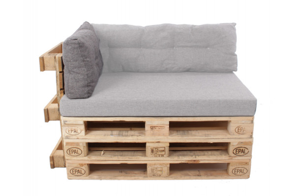 Alis Pallehynde Ryg 13x40x60 Cm Grå