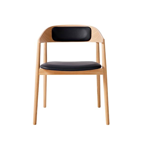 Andersen Furniture Ac2 Spisebordsstol Polstret Sæde   Ryg Hvid Mat Lak