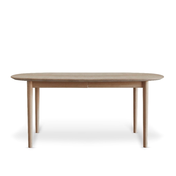 Andersen Furniture Classic 255 Ovalt Spisebord Eg Hvidolieret 110   172 Cm