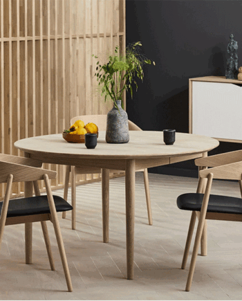 Andersen Furniture Classic 295 Rundt Spisebord Udstillingsmodel  : Erling Christensen Møbler