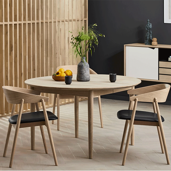Andersen Furniture Classic 295 Rundt Spisebord Udstillingsmodel  : Erling Christensen Møbler